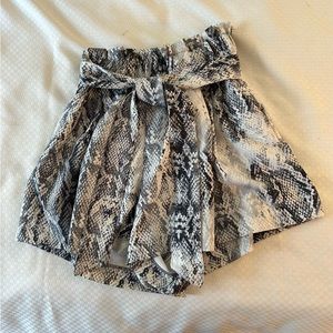 ZARA Shorts With Sash